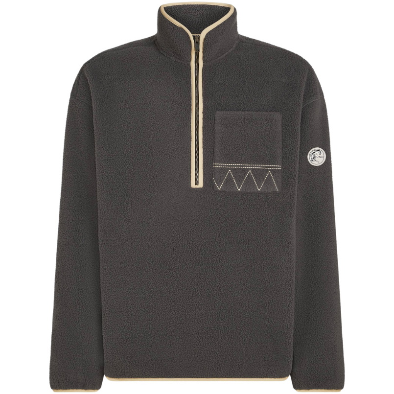 2026 O'Neill Mens O'riginals Half Zip Fleece 2350152 - Raven